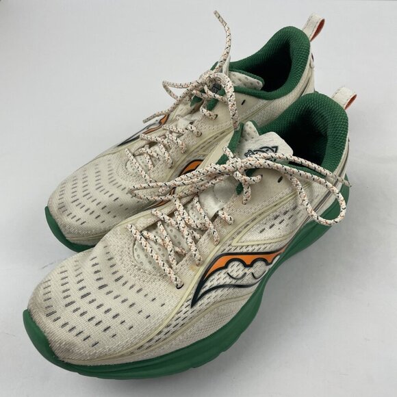 Saucony Kinvara 13 Running Shoes Women’s 7.5 PWR Run Shamrock Green Lightweight - Picture 2 of 13